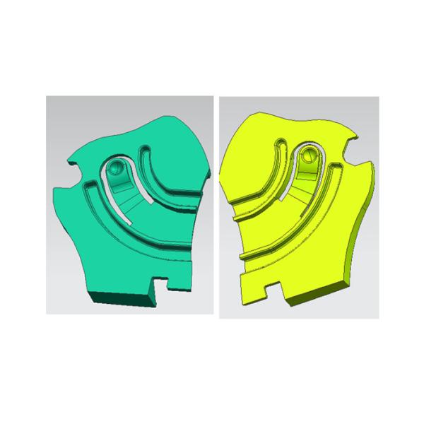 Faceshield Guide LHS & RHS 1+1 Cavity Mold Plastic POM Material Pure White Color