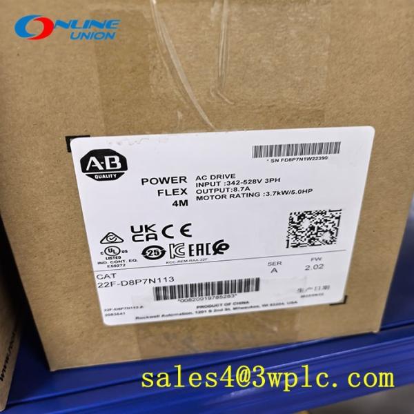 22F-D8P7N113 Allen Bradley Allen Bradley  PowerFlex 4M-3.7 kW (5 HP) AC Drive