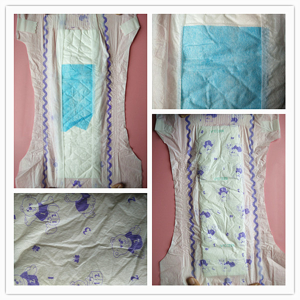 Toda la talla 3 de encargo natural de los pañales del bebé 4 5 con Clothlike Backsheet