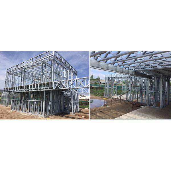 El capítulo de acero ligero estándar de EU/USA/NZ/Australia prefabricó casas, con los hogares grandes de la ventana