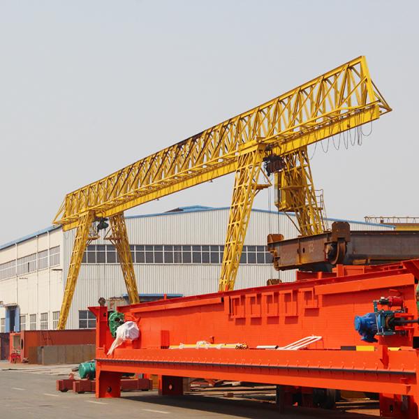 16t Truss Type Single Beam Gantry Crane Pendant Control Span 12-30M