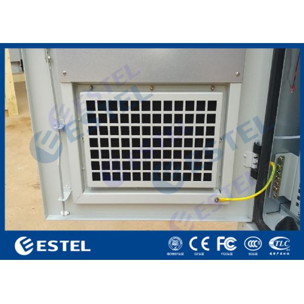 Fan Cooling Outdoor Telecom Cabinet Galvanized Steel With Standard 19