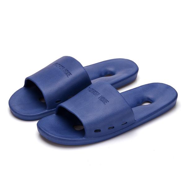Soft Bathroom Rubber Slippers , Swimming Spa Rubber Slippers With Holes