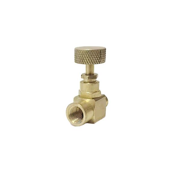 High Pressure Brass Needle Valve 1/2 NPT Male X 1/2 NPT Female