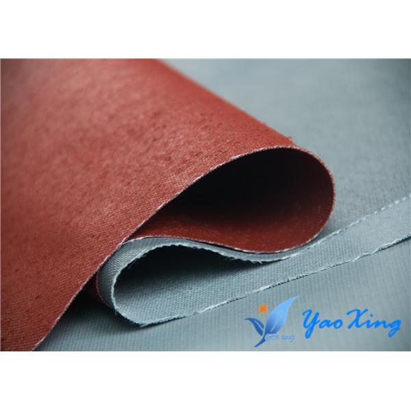 Silicone Coated Fabric For Welding Blanket 0.8mm Gray Fireproof Fabric Roll