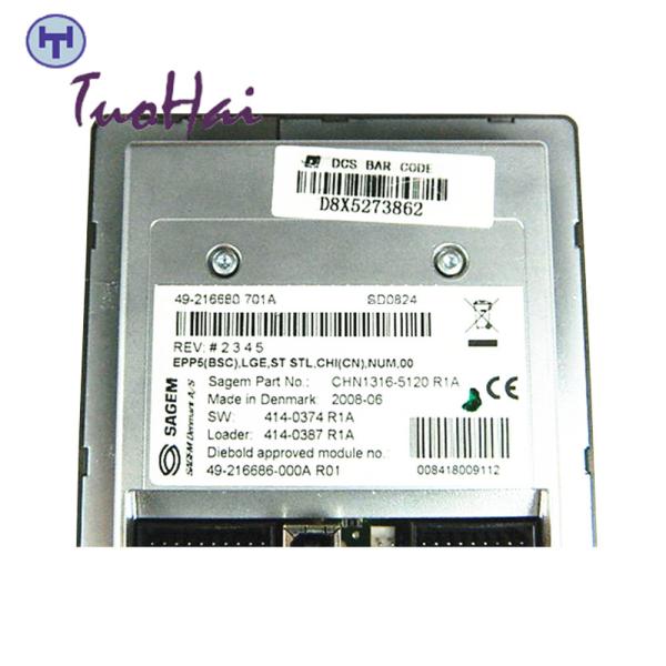 Piezas de la máquina de cajeros Diebold Nixdorf EPP5 teclado con varios idiomas 49216680717A