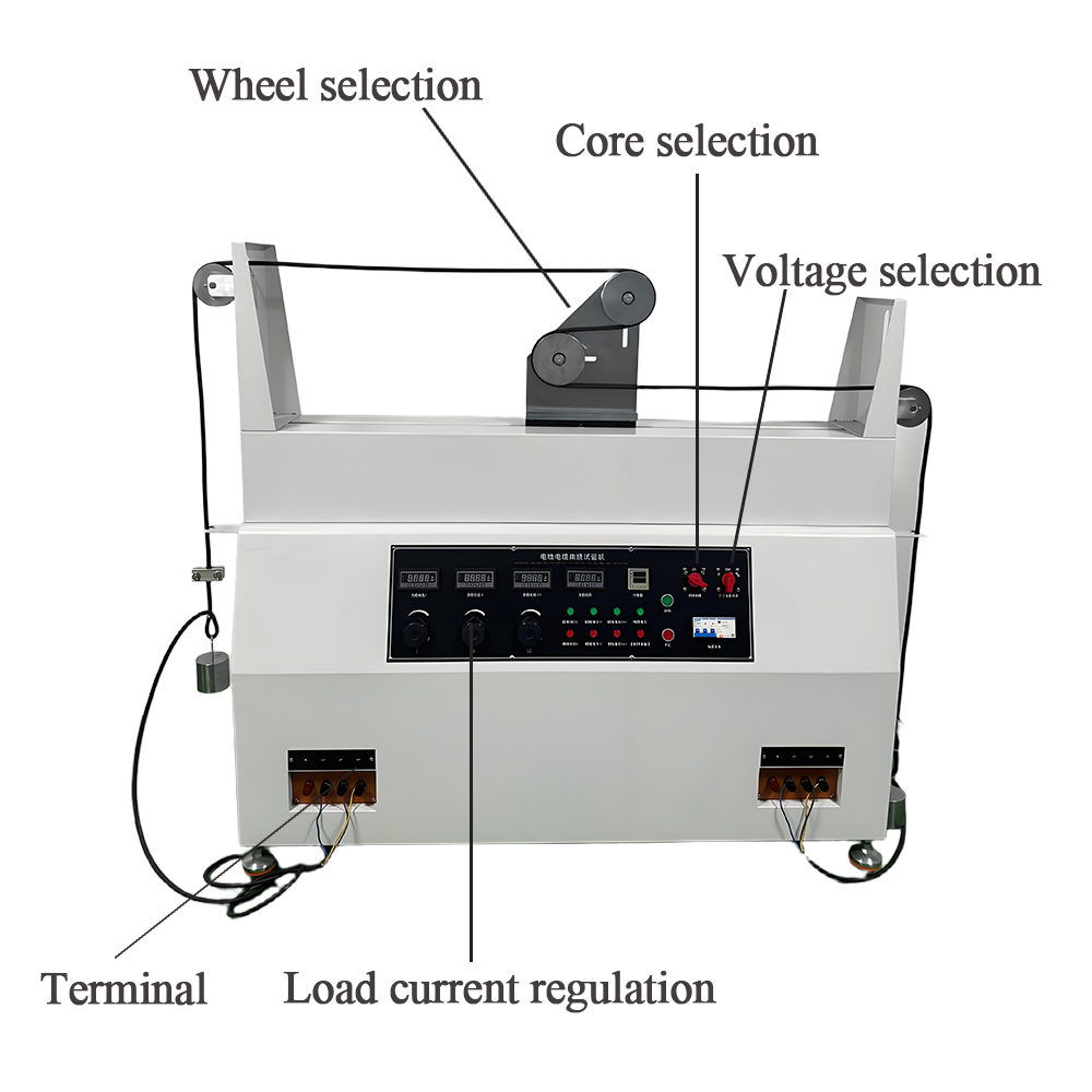 Two & Three Wheel Bending Tester Wire & Cable Mechanical Flexibility Testing Machine with IEC60227 IEC60245 VDE0472 IEC60227 IEC60245 Standars