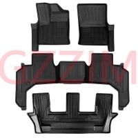 Mat de sol de voiture RHD/LHD pour Land Cruiser 300 Position de plancher Accessoire intérieur durable