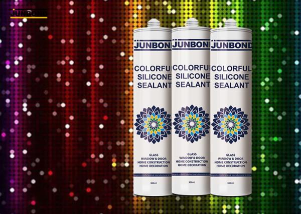 Mildew Proof Neutral Construction Silicone Sealant Color Glass Weather Resistant Glue