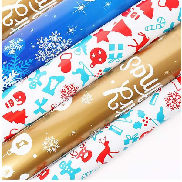 Christmas Plastic Xmas Gift Wrapping Bags Goodies Biscuit Candy