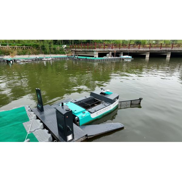 50KG Rated Load Unmanned River Cleaning Boat Mounted Millimeter Wave Radar