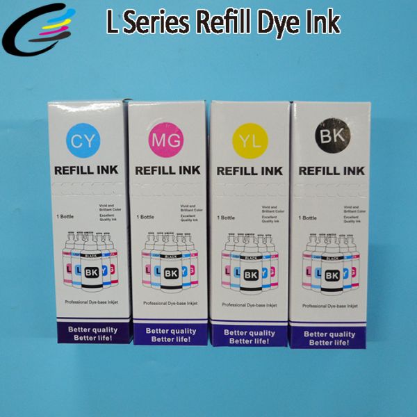 FCOLOR 70ml High Premium Inkjet Dye Ink for Epson L850 L100 L210 L800 L801 L805 Printer