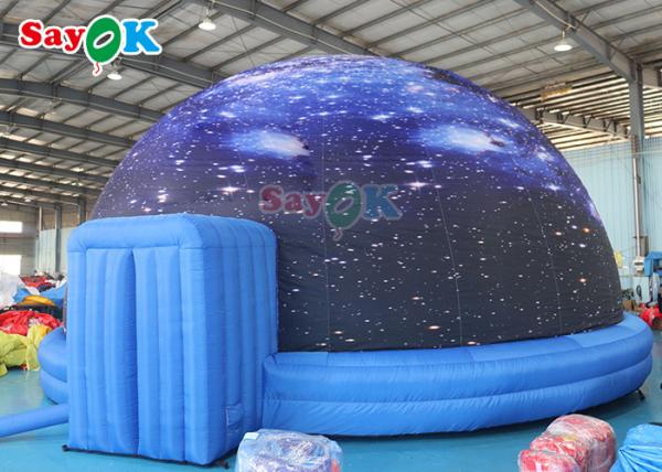 Tenda de planetário de projeção inflável de 26,2 pés Oxford material de tecido