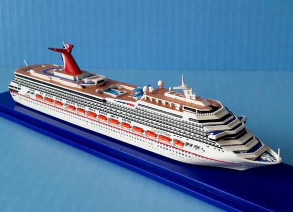 Indoor Glory Carnival Cruise Ship Models With Exquisite Bow Model