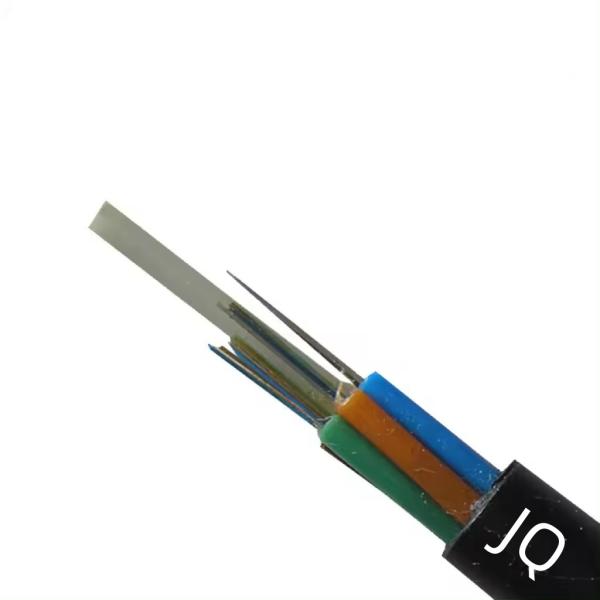 FRP Força Membro LSZH Camada Fibra Óptica GYFTZY cabo de fibra óptica exterior tubo solto enrolado