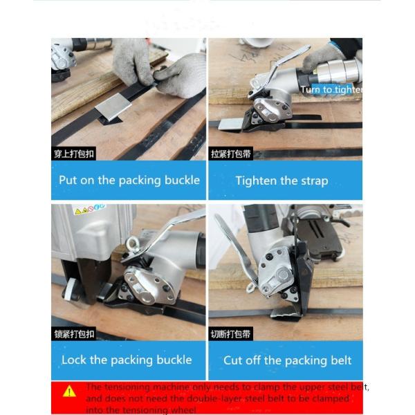 FTL-32 FTS-32 Pneumatic Tensioner and Sealer for Steel Strap Strapping Easy Operation