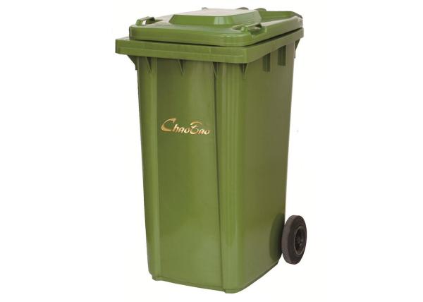 Pé - lado do pedal - tamanho plástico 60L 100L 120L 240L do caixote de lixo da proteção ambiental do escaninho de lixo da roda