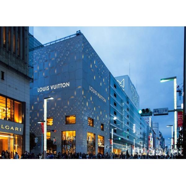 Fixed Outdoor LED Curtain Display LED Media Facade P16/33mm Power Saving