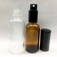 OEM 30ml 50ml 100ml Glass Boston Bottle For Lotion Serum Skin care