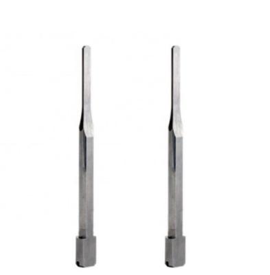 HRC SKD61 Straight Ejector Pins Powder Coating For Plastic Injection Mold