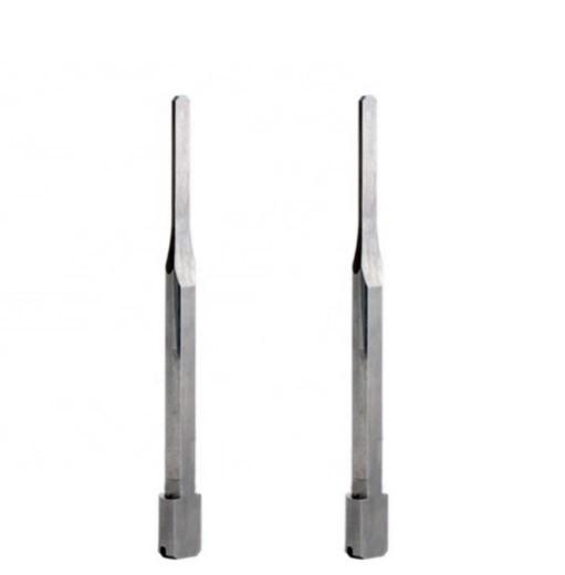 HRC SKD61 Straight Ejector Pins Powder Coating For Plastic Injection Mold