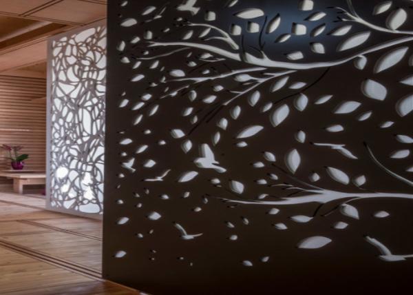 Customized Shape Decorative Metal Screen Panels Various Material Available