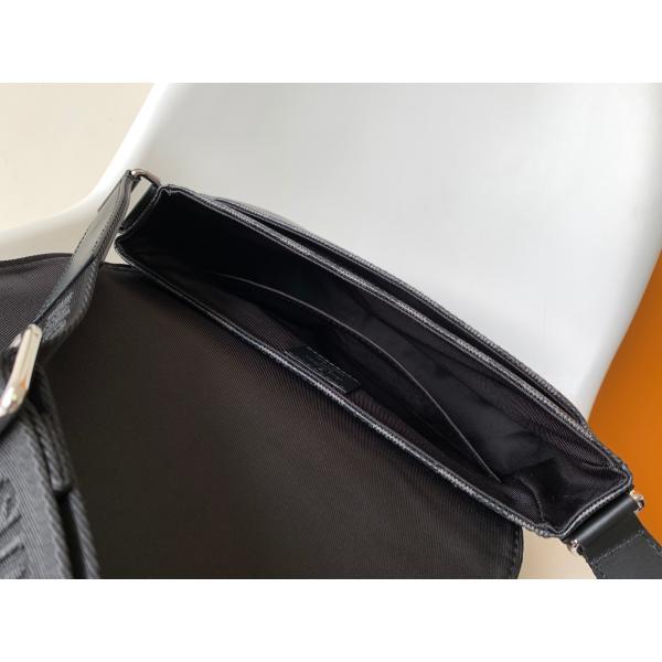 Louis Vuitton клеймил черноту графита сумки посыльного района премьер-министра Damier сумки людей