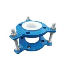 DN32 DN3000mm Expansão Flexível Bellows para escape Completamente revestido Tetrafluoro Compensador Manuseio de Água