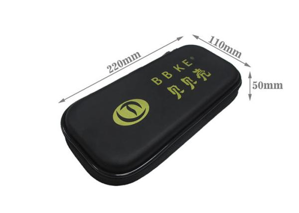 Smooth PU Fabric EVA Pencil Case with Screen Printing , Stylish Pencil Case