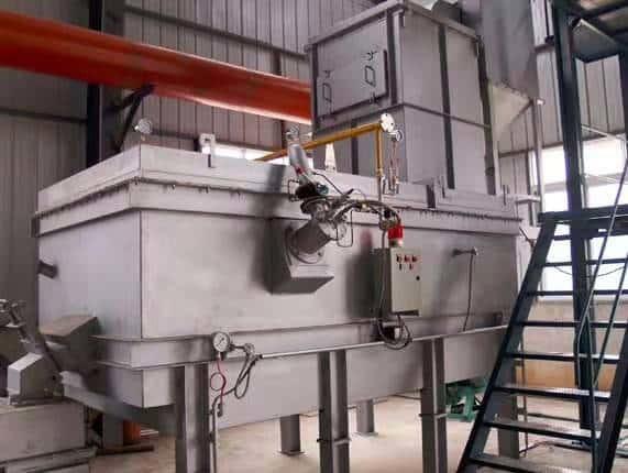 Low Emission Fluidized Bed Roasting 10M/S - 100M/S Fluid Bed Roaster