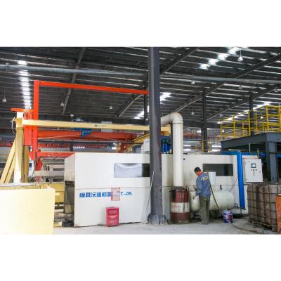 A máquina de lubrificação esterilizou a linha de produção concreta ventilada