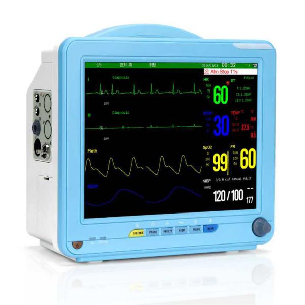 12in Hospital Vital Sign Patient Monitor 800×600 DPI ICU ETCO2