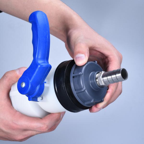 IBC Tank Adapter S60*6 1/2 3/4 1 Camlock Quick Coupling Valve Coarse Thread Reducing Plastic Fittings Connector