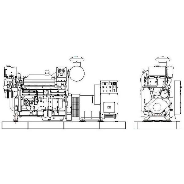 Генераторы phaseMarine AC 3 тепловозные с коробкой передач CCS, BV