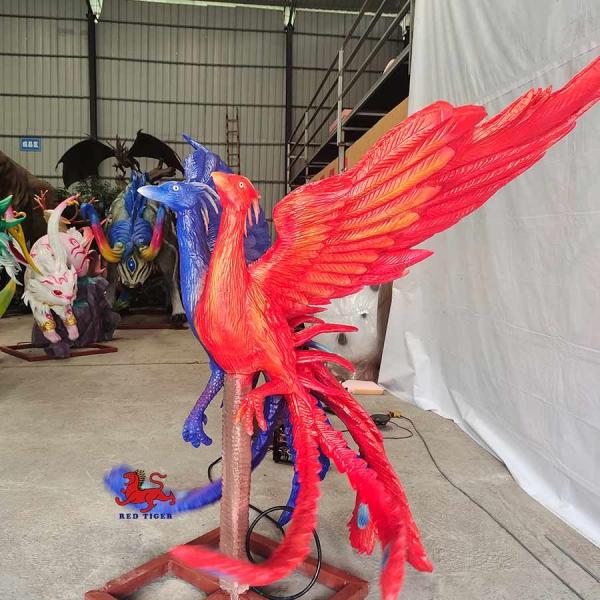 RCC certificou periquitos antigos chineses dos animais dos animais Animatronic realísticos