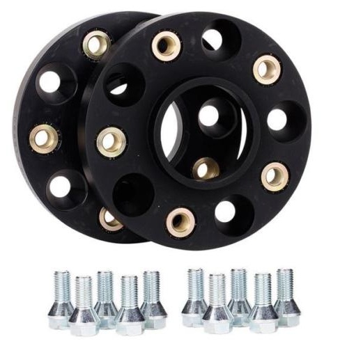 Black Hubcentric Car Wheel Spacers 5x130 Pcd Adapters For Porsche Cayman