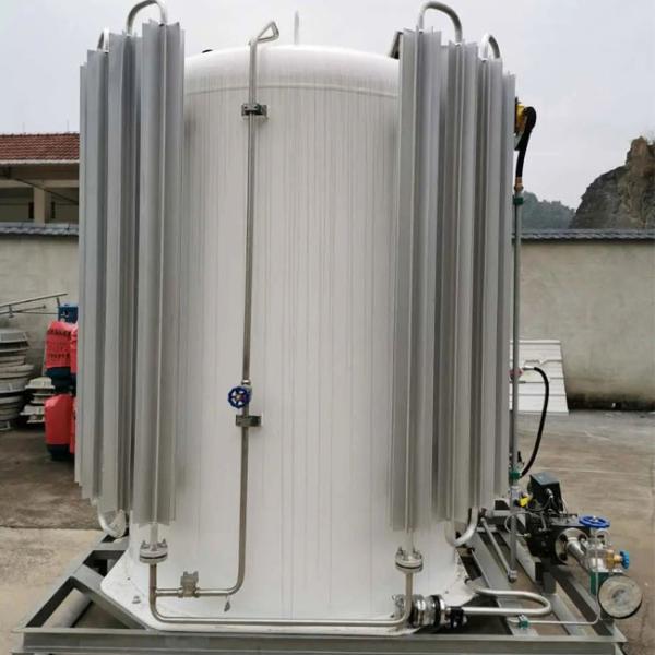 7.5m3 3000l Microbulk Nitrogen 5000l Liquid Cryogenic