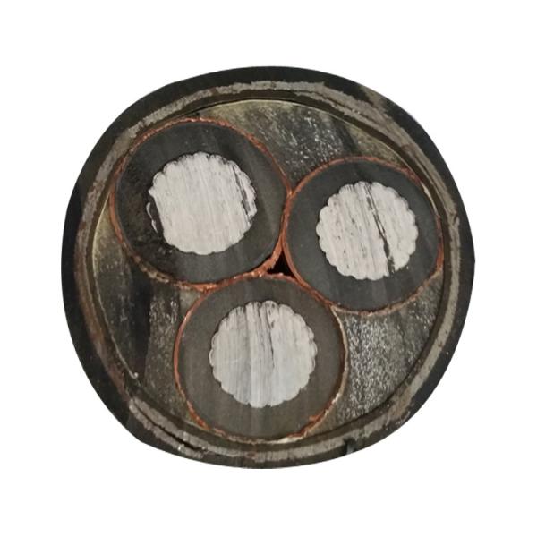 4 Core 3 Core Direct Burial Aluminum Cable AL XLPE STA PVC N2XSEYFGbY