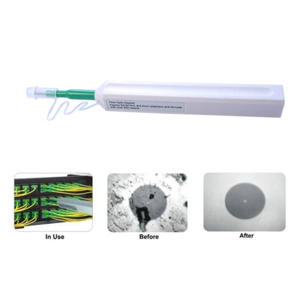 LC SC ST FC Fiber Optic Connector Cleaner 1.25mm 2.5mm Ferrule