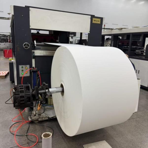 High Quality White Laminated Paper Roll for Cup Making Factories Factory Direct Hot Selling Wholesale