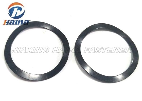Customized 65Mn Steel Black Pre load Waved Washer for Machine Engineering