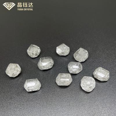 Diamante sintético crescido da cor dos diamantes D E F G do tamanho 8ct 10ct 15ct laboratório áspero grande grande