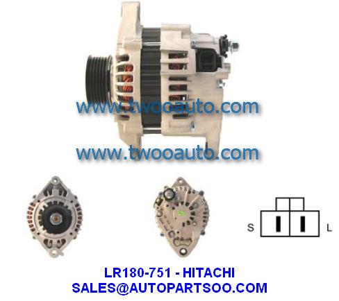 LR170-411 LR170-411B - HITACHI Alternator 12V 70A Alternadores