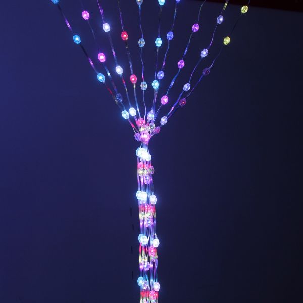 Wedding Party Garden Decorative String Lights DC12V LED Crystal Pixel String Lights