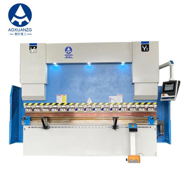 220T Hydraulic Bending Machine WE67K CNC Press Brake Machine Price 3200MM With DA53T 4+1 Axis For Metal Steel Plate