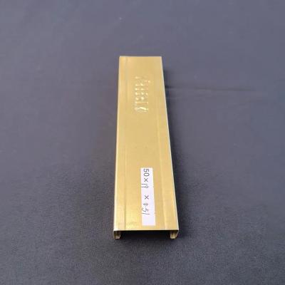 Zinc Plated Light Gauge Steel Profiles With Class A Fire Resistance Metal Stud Wall Track