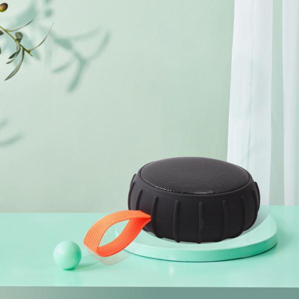 Outdoor Sports IPX67 Waterproof Portable Subwoofer Bass Wireless BT Speaker 113*50mm