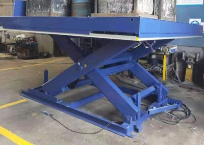 Carregar hidráulico Scissor o Leveler de doca do elevador com botão da emergência e válvulas de segurança
