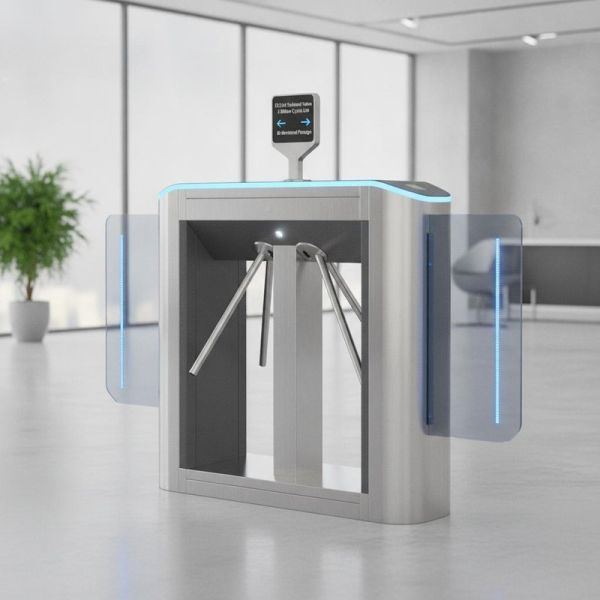 CHINA Tripod Turnstile Security Turnstile Gate ideal for integration with access control systems ensuring safety and monitoring of entry points