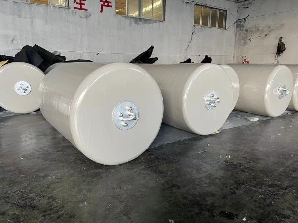 Impact ISO17357 Standard Polyurethane Foam Filled Fenders For Ship Dock Protection